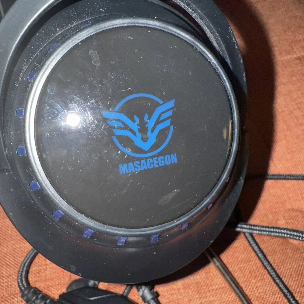 MASACEGON H-10 GAMING HEADSET BLACK & BLUE